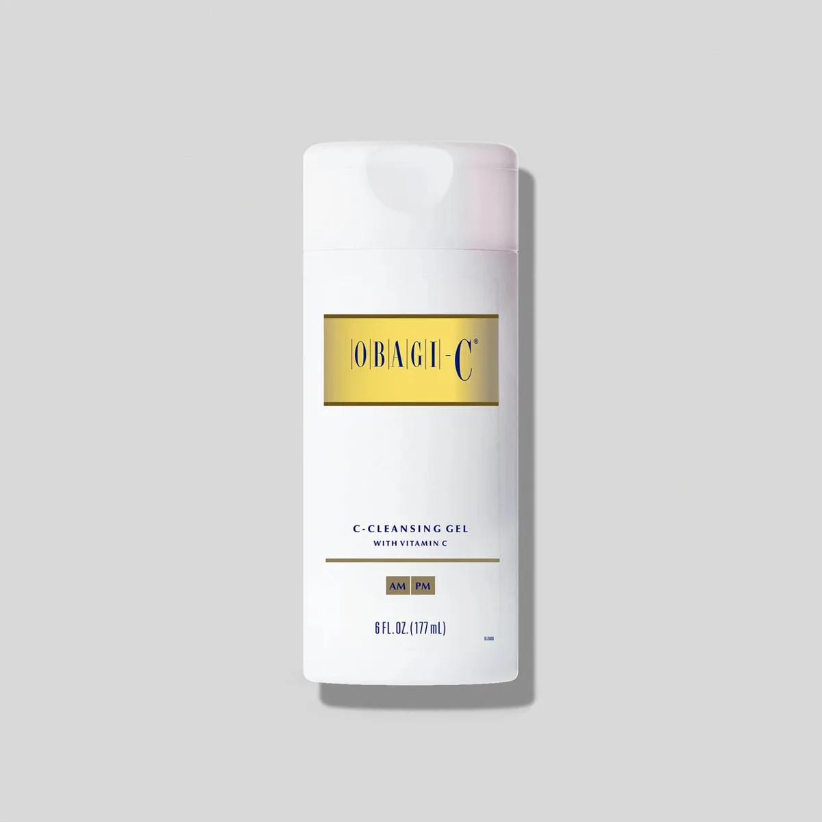 Obagi-C C-Cleansing Gel 6 oz white flip-top bottle with gold label