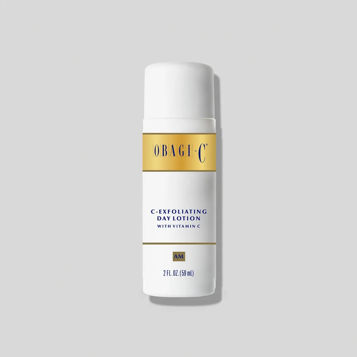 Obagi-C C-Exfoliating Day Lotion 2 fl oz white pump bottle with gold label