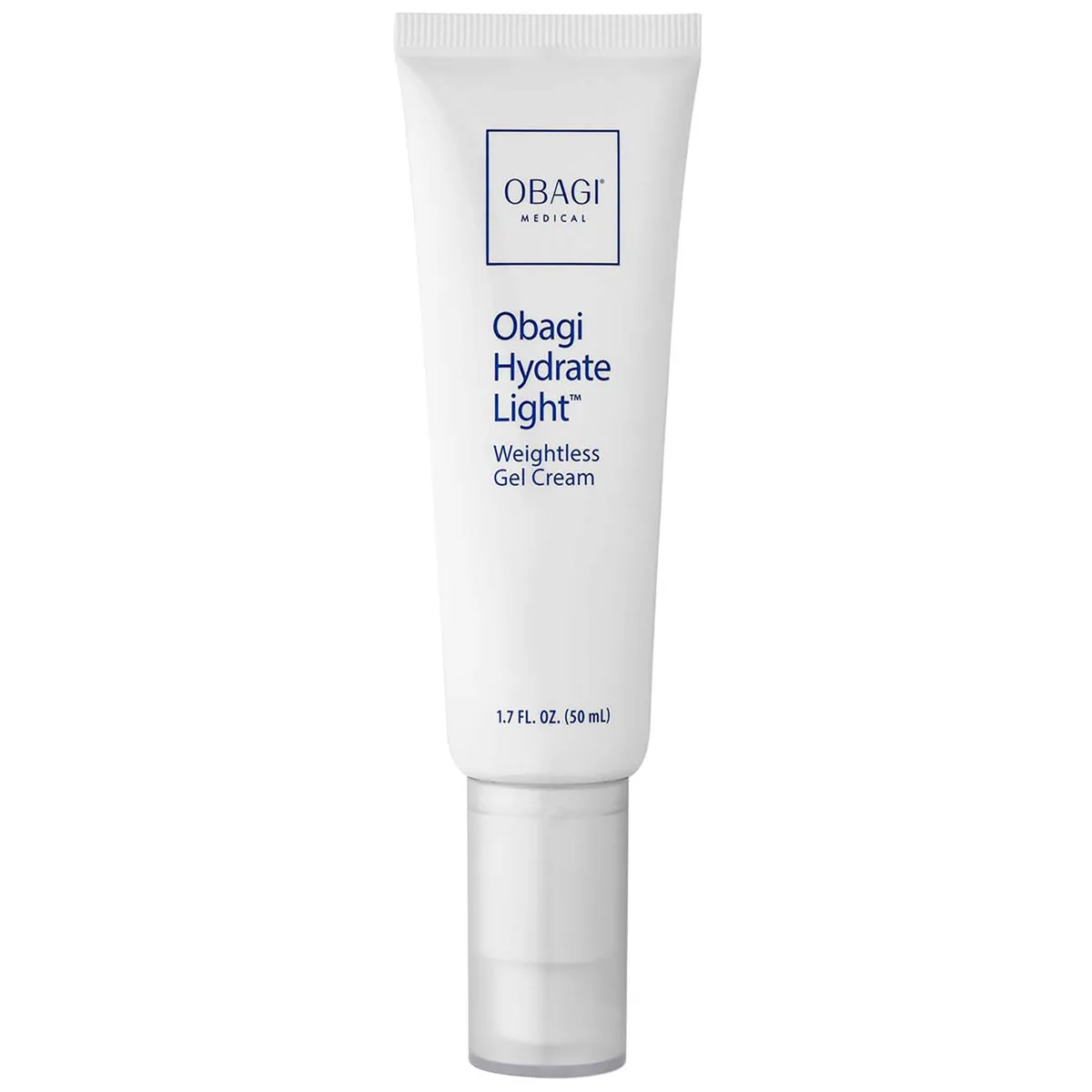 Obagi Hydrate Light Weightless Gel Cream 1.7 oz white pump bottle