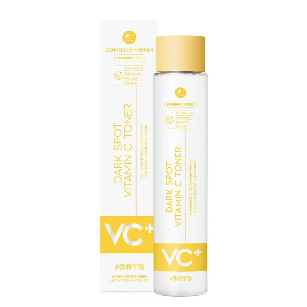 OOTD Dark Spot Vitamin C Toner 250ml bottle