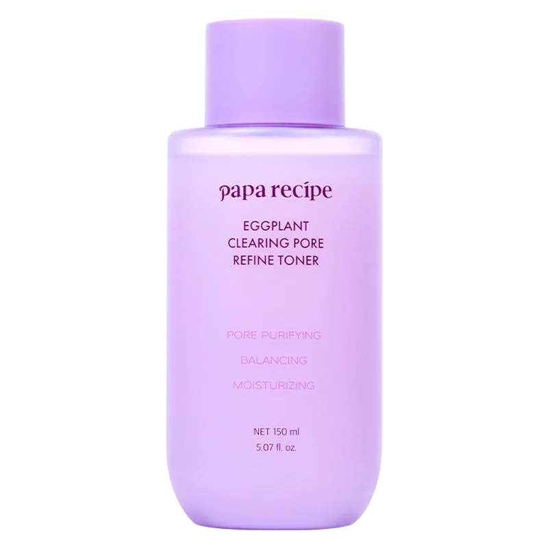 Papa Recipe Eggplant Clearing Pore Refine Toner 150ml bottle