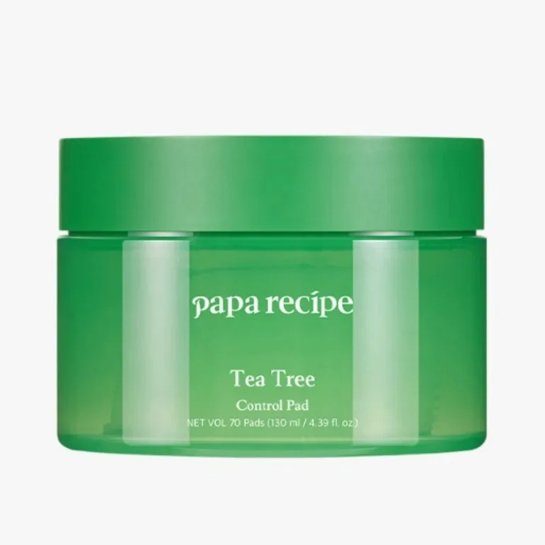 Papa Recipe Tea Tree Control Pad tub of 70 pads