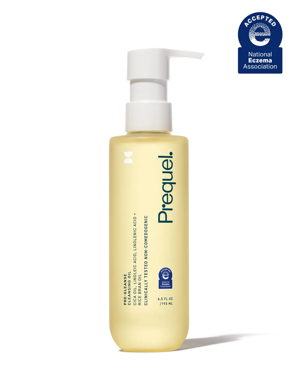 Prequel Pre-Gleanse Oil Cleanser — first-step cleansing oil with cica and rice bran