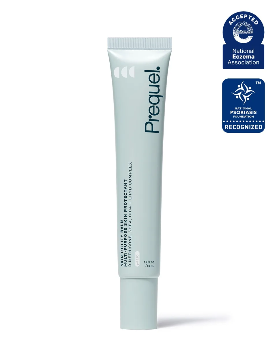 Prequel Skin Utility Balm — dimethicone-based multi-purpose occlusive with ceramide complex