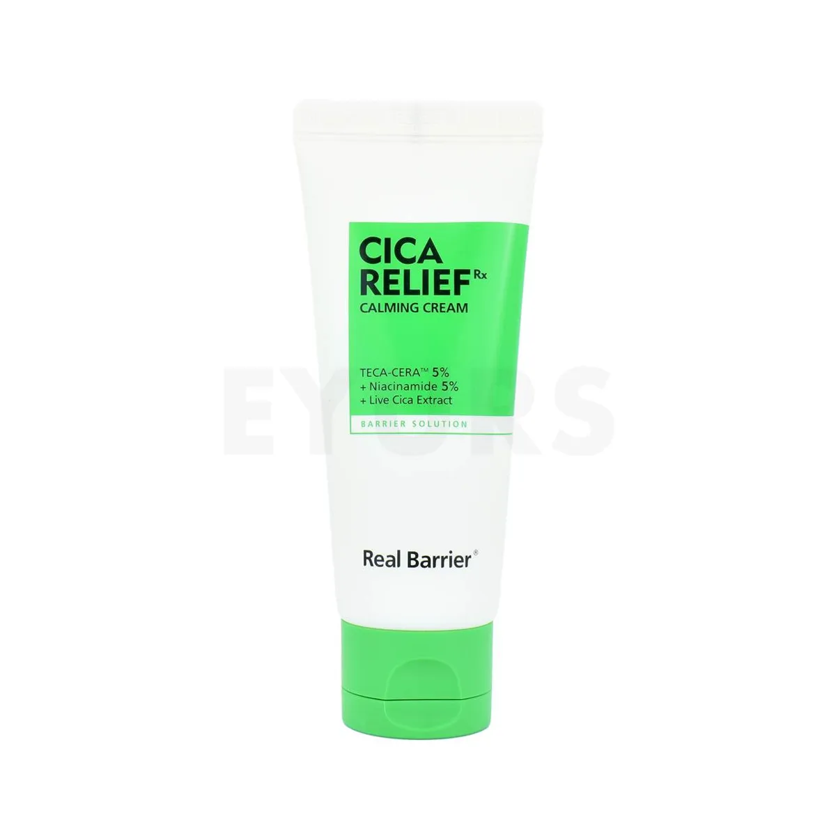 Real Barrier Cica Relief Rx Calming Cream 60ml airless pump bottle
