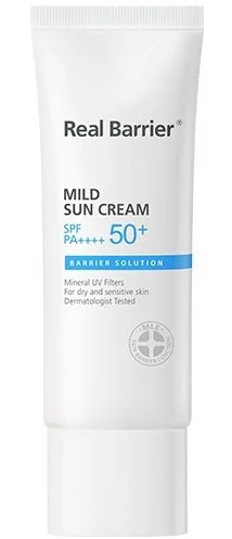 Real Barrier Mild Sun Cream SPF50+ 40ml tube