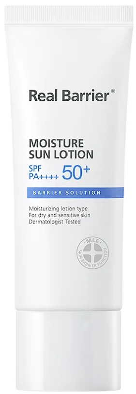 Real Barrier Moisture Sun Lotion SPF50+ 40ml tube