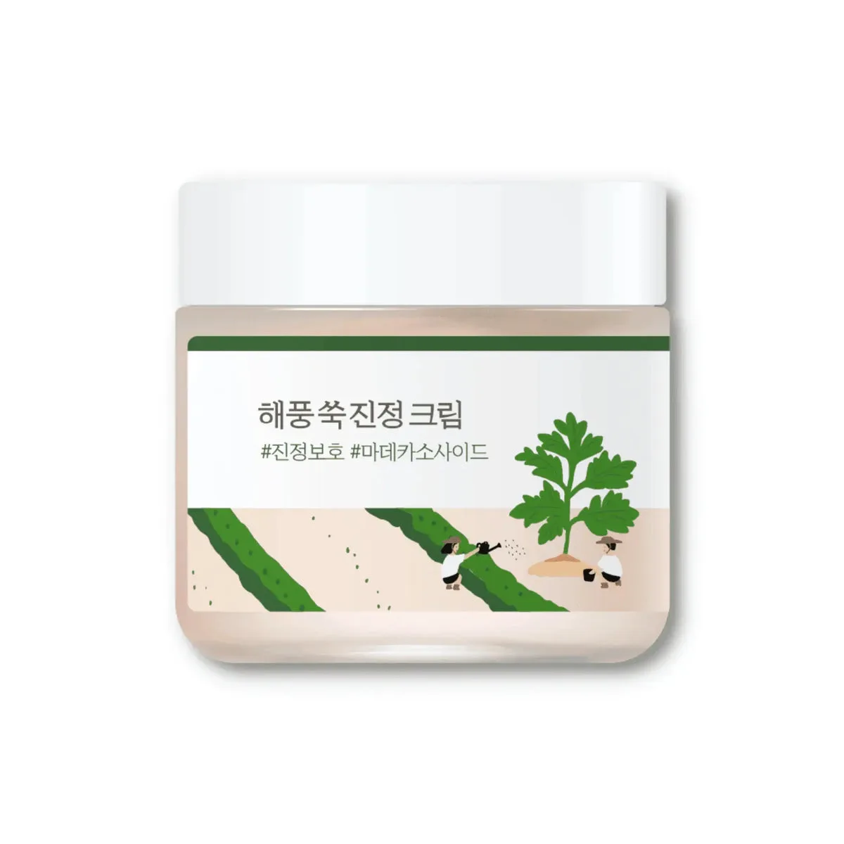 Round Lab Mugwort Calming Cream jar