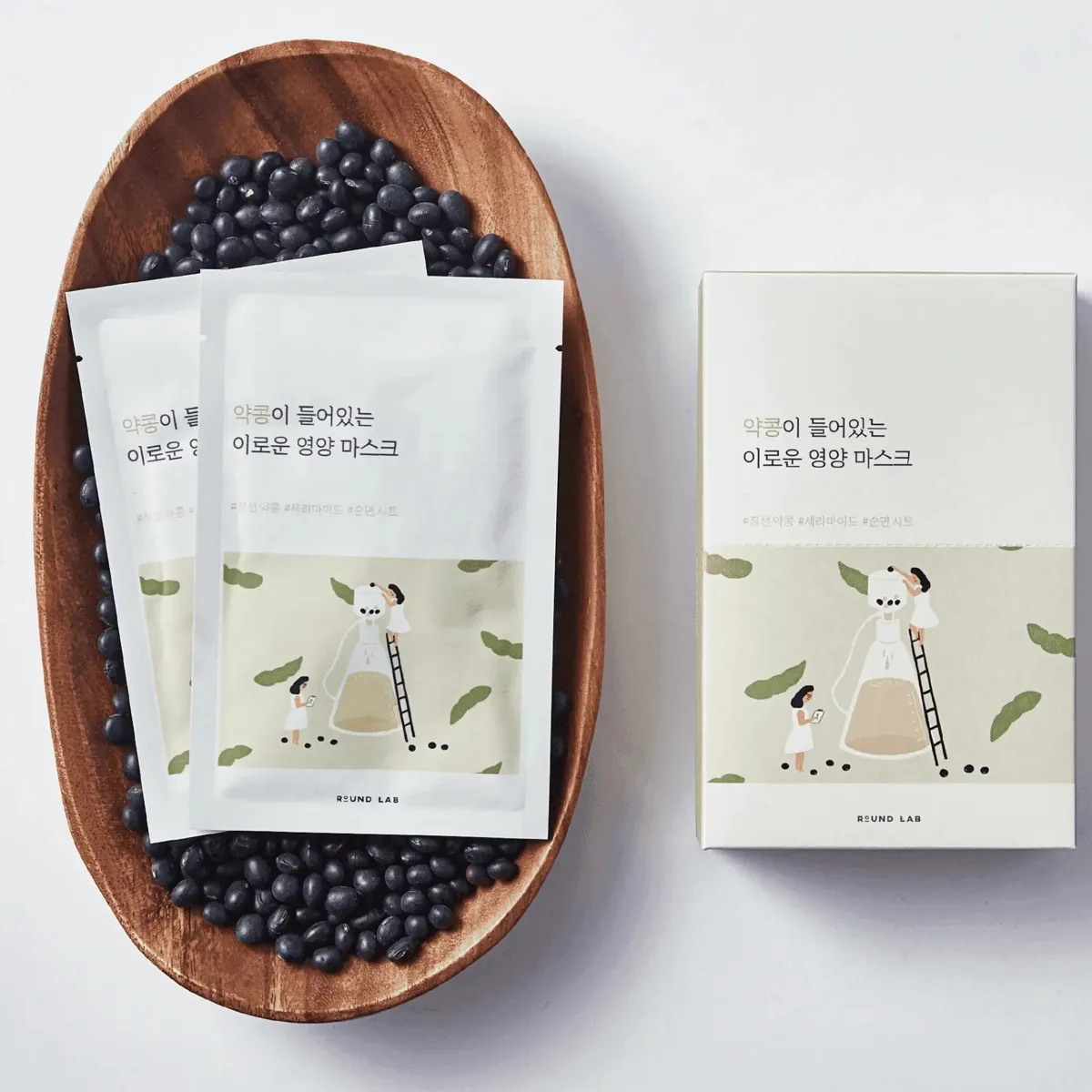 ROUND LAB Soybean Nourishing Sheet Mask foil pouch