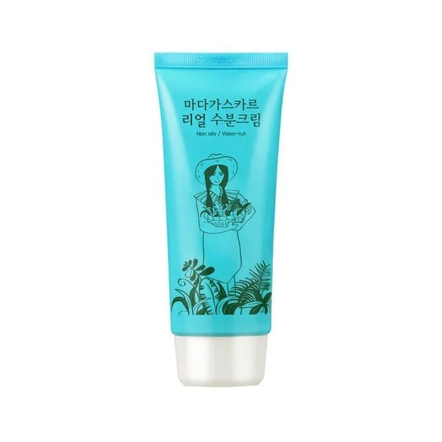 Sidmool Madagascar Real Moisture Cream in a white screw-top tub