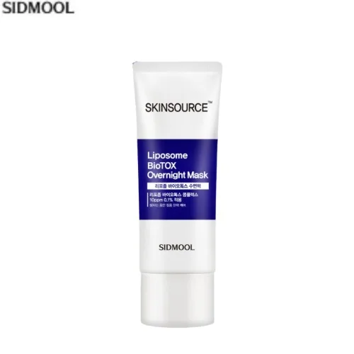 Sidmool Skin Source Liposome BioTOX Overnight Mask 40 ml white tube with navy band