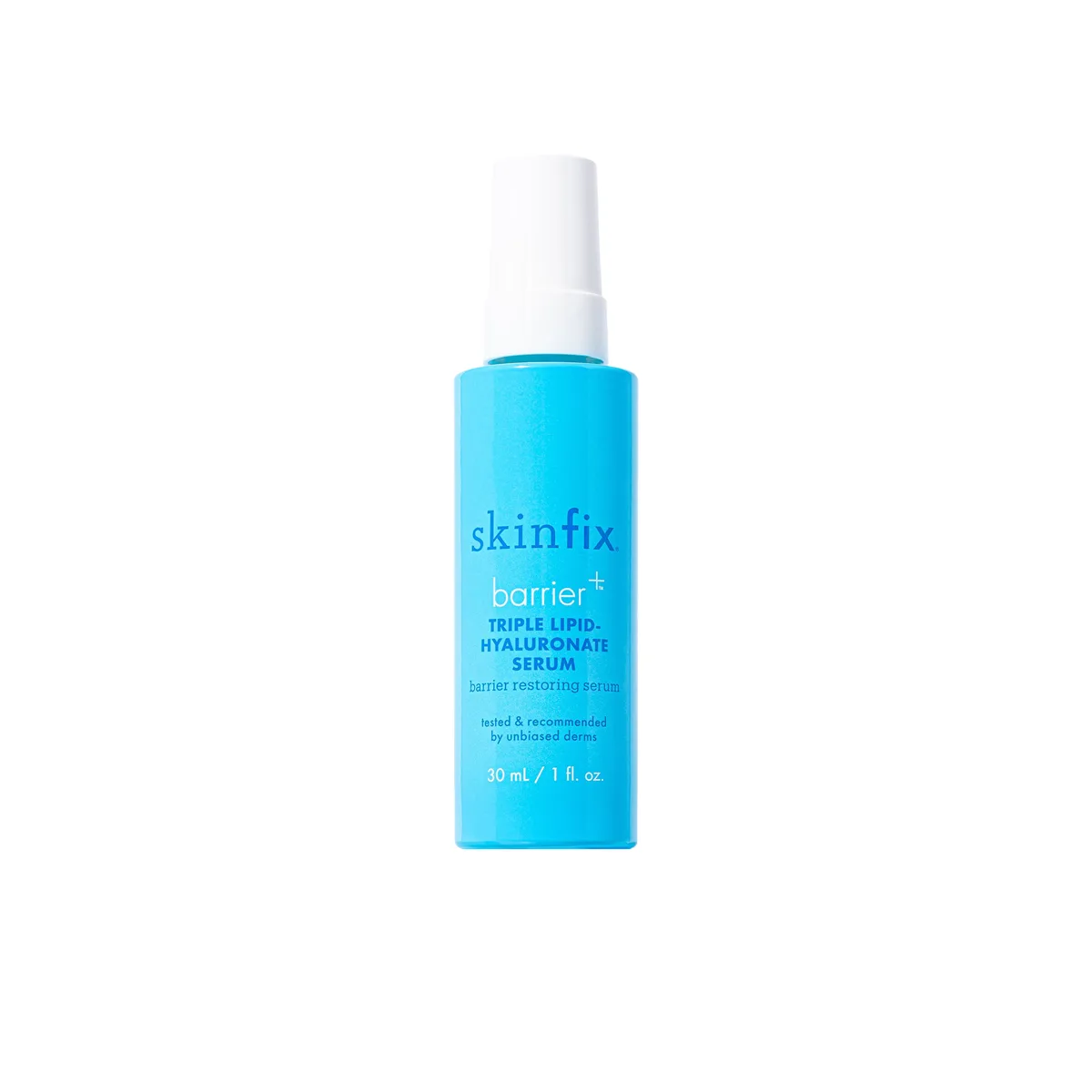 Skinfix Triple Lipid-Hyaluronate Serum 30 ml blue bottle with spray pump