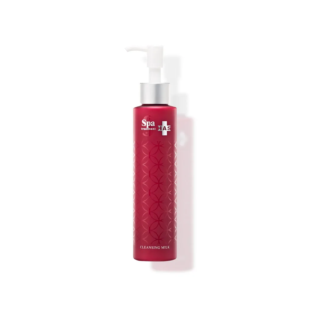 Spa Treatment HAS Cleansing Milk 150ml crimson pump bottle
