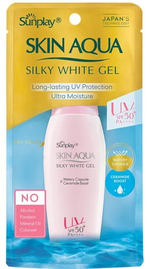 Skin Aqua Silky White Gel SPF50+ PA++++ tube