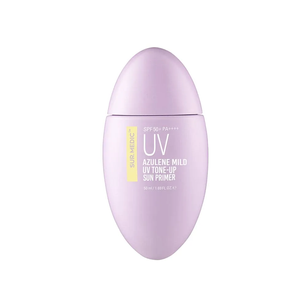 Sur.Medic Mild UV Tone-up Sun Primer tube on a white background