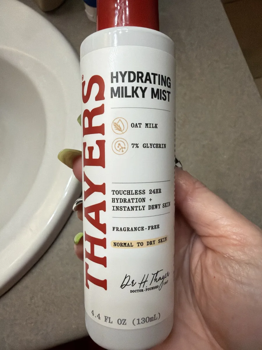 Thayers Hydrating Milky Mist bottle