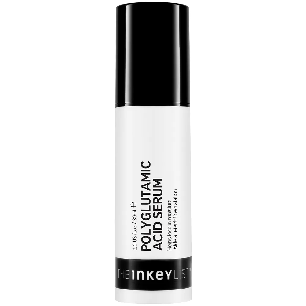 The INKEY List Polyglutamic Acid Serum bottle on white background