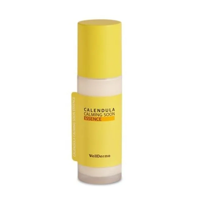 Wellderma Calendula Calming Soon Essence pump bottle
