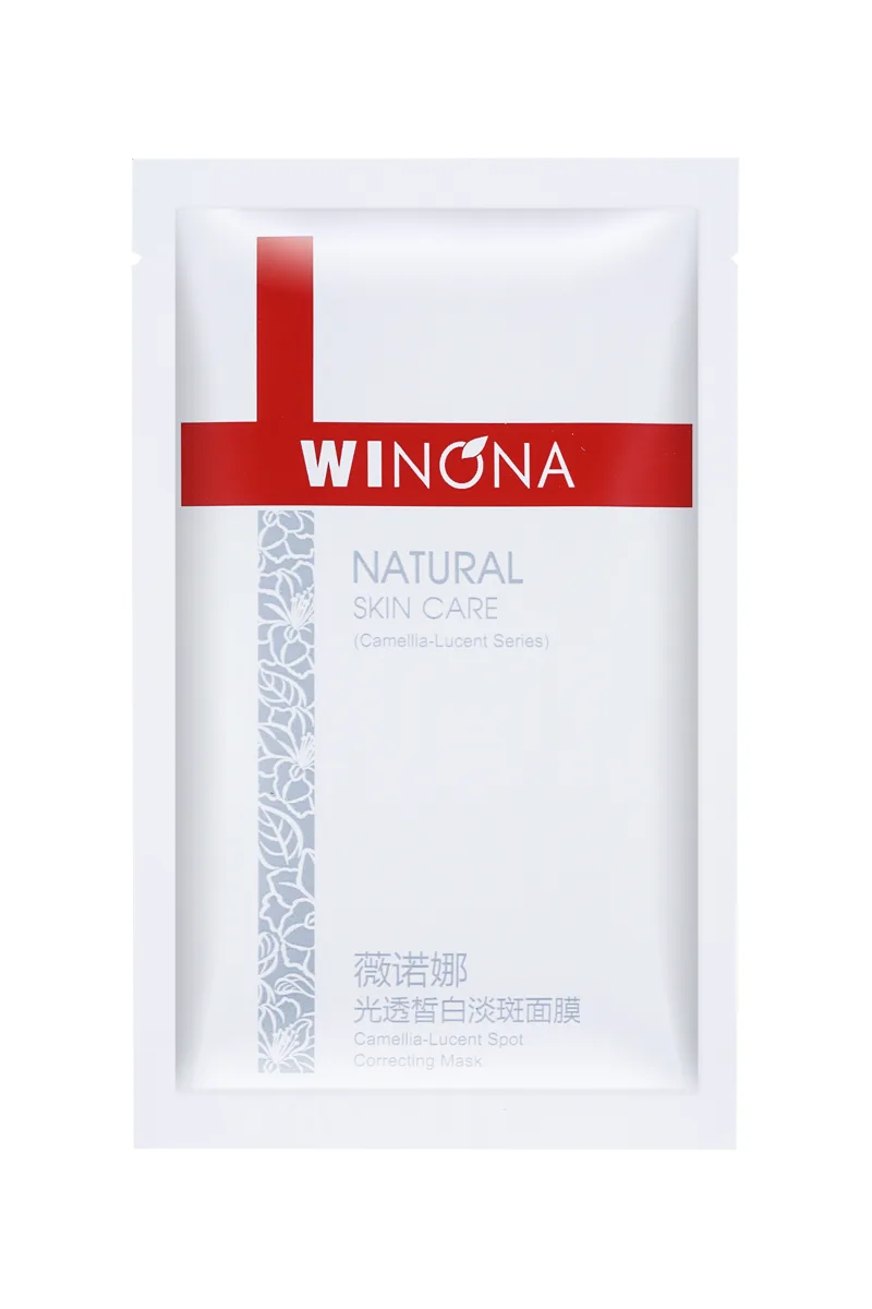 Winona Brightening and Spot-Fading Mask single foil sachet with red cross-band
