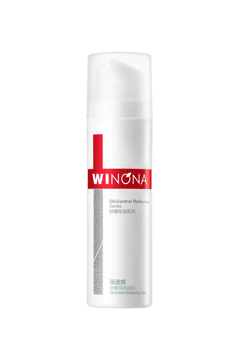 Winona Oil-Control Relieving Gel 50g white airless pump bottle