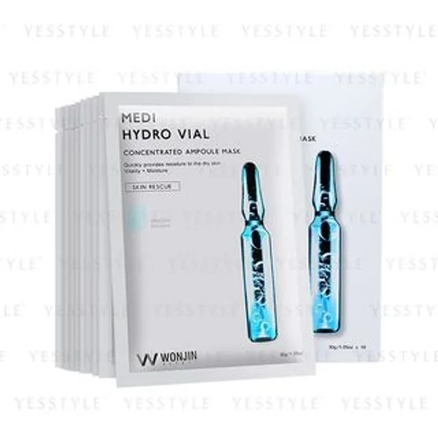 Wonjin Medi Hydro Vial Concentrated Ampoule Mask box of 10